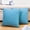 Blue, variant on Jepeak Throw Pillow Covers Cushion Cases Pack of 2 Linen Farmhouse Modern Decorative Solid Square Pillow Covers for Couch Sofa Bed (Butter Beige, 20 x 20 Inches)