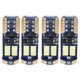 thumbnail image 2 of T10 168 llevó el bulbo del coche 4pcs 194 W5w 12-smd 3030 bulbos llevados chipset, 2 of 5