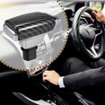 thumbnail image 2 of Tignapoo Glossy Black PU+Plastic Automatic Gear Shift Knob for Renault, Compact 11x6x5cm, 113g Package, 2 of 7