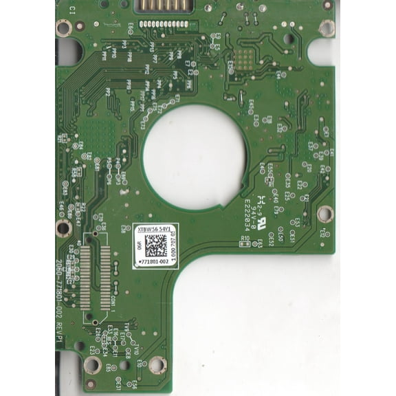 WD10JMVW-11S5XS0, 771801-002 06R, REV P1, WD USB 2.5 PCB