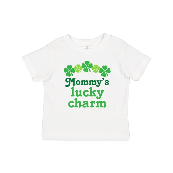 Inktastic Mommys Lucky Charm St Patricks Day Boys or Girls Baby T-Shirt