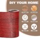 thumbnail image 3 of Cinta de grano de madera Uxcell 4.72" x 16Ft Cinta de reparación de grano de madera Cinta de color madera parche de reparación rojo, 3 of 7