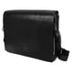 thumbnail image 2 of Bolso bandolera horizontal de PU para hombre, tipo mensajero, talla L (negro), 2 of 8
