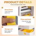 thumbnail image 4 of Butter Cutter, Butter Slicers for Butter Squares, Single-Stick Butter Cutter, Portable Butter Slicer, Butter Sticks Dispenser with Stainless Steel Blade and Storage Case, 4 of 7