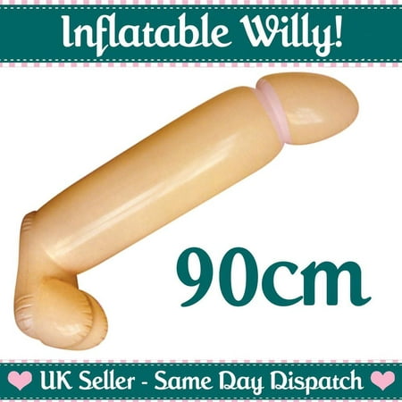 1 x 90cm Tall Inflatable Willy For Hen Party Do Girls Night Out Fancy Novelty Accessories