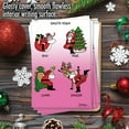 thumbnail image 5 of Pack of 12 Merry Christmas Cards Funny (1 Design, 12 Cards) - Santa Yoga C6238XSG-B12x1, 5 of 6