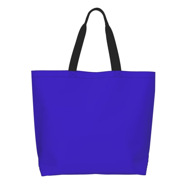 Easygdp Darkblue Bolsas Tote para Mujer, Bolsos de Hombro para Viaje, Bolsos de Mano de Gran Capacidad para Compras y Trabajo