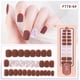 thumbnail image 1 of Uñas postizas a presión, regalos para mujeres, nuevas uñas postizas reutilizables desmontables con punta larga, parches para usar, fijas y fáciles de usar., 1 of 2