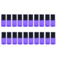 thumbnail image 2 of 20 Piezas de Vacío Recargable en Envases de Botellas para Aceite Esencial Perfume Maquillaje Cosmético Púrpura Claro - Púrpura 1ML Salvador Roll On Botellas, 2 of 8