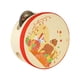 thumbnail image 1 of Tambor de pandereta de madera, pandereta de mano, tambor, campana, instrumento musical, campana de mano 10 centímetros, 1 of 9