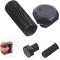 thumbnail image 2 of HELIAHOO Box Cash Storage Container Camping Storage Container Trinkets Hider Outdoor Accessory Bolt Shaped Hiding Container Trinkets Container Metal Hiding Container Cash Container CJ915-11431, 2 of 9