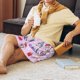 thumbnail image 5 of Balery Christmas Unicorns Pantalones cortos de pijama de punto de algodón para hombre con cinturilla y bolsillos-X-Large, 5 of 6