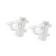 thumbnail image 4 of 2 soportes para barra de cortina, ganchos flexibles sin necesidad de taladrar, universales, para sala de estar, baño y armarios., 4 of 9