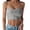 Grey, variant on Women Solid Color Sleeveless Halter Top Thin Strap Basic Daily Casual Halter Tops for Women Versatile Top Brown,M