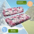 thumbnail image 5 of Uorisanigo Tropical Hibiscus Flower Soft Golf Cart Seat Covers Polyester Golf Cart Seat Covers Funny Anti-Hot Club Car Golf Cart Seat Covers Keeps Seat Warm and Comfortable, 5 of 7