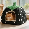 thumbnail image 1 of Aufmer Detachable Washable Fabric Pet House Seasonal Adaptation Design Soft Comfort Inner Space For Household Small Dog Daily Rest Living Usage, 1 of 6