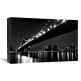 thumbnail image 1 of Global Gallery's 'Manhattan Bridge' By Katherine Gendreau Stretched Canvas Wall Art, 1 of 1