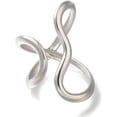 thumbnail image 2 of 1Pcs Cuff Rings Line Design Personalized Knuckle Ring for Dainty Trendy Jewelry Gift Stainless Steel Color Adjustable 31mm, 2 of 3