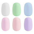 thumbnail image 1 of 6 Pcs Silicone Toothbrush Covers BPA-Free Compact Reusable Universal Simple Installation Tooth Brush Cover Caps, 1 of 8