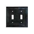 thumbnail image 3 of Victorian Switch Plate Double Toggle Wall Antique Solid Brass Renovators Supply, 3 of 4