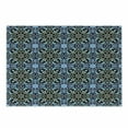 thumbnail image 1 of Moroccan Cutting Board, Bohemian Eastern Pattern with Interlacing Lines Historical Roman Influences, Decorative Tempered Glass Cutting and Serving Board, Small Size, Royal Blue, by Ambesonne, 1 of 1