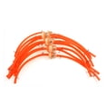 thumbnail image 1 of Naranja Accesorio de Motocicleta plástico de gasolina manguera de la línea de Tuboría 10Pcs filtro de combustible aceite Tubo, 1 of 1