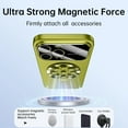 thumbnail image 6 of Designed for iPhone 16 Pro Max Case with Camera Lens Protector, Magnetic Invisible Stand [Compatible with Mag-Safe] Military Drop Protection Shockproof Anti-Slip Suction Cup Phone Cover, 10 Color, 6 of 6