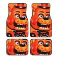 thumbnail image 1 of Pofeuu Five Nights At Freddy'S Print Car Foot Mat Four Piece Set Universal Non Slip Washable Floor Mats for Cars Trucks and SUVs with Durable Polyester, 1 of 7