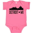 thumbnail image 3 of Inktastic Detroit Michigan City Skyline Boys or Girls Baby Bodysuit, 3 of 5