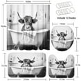 thumbnail image 2 of Gamer Boys Girls Bathroom Set with Shower Curtain and Rugs Accessories, Cute Kids Shower Curtain Set, Computer Child Play Game Shower Curtain for Bathroom, Level Up Bathroom Decor 4 Pcs, 2 of 6