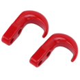 thumbnail image 3 of 2Pcs RC Metal Bumper Trailer Hook Sickle Authentic Rescue Car Hook for Axial SCX24 1/24Red, 3 of 4