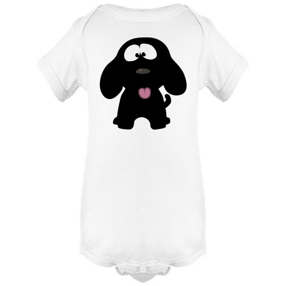 Playful Blackpuppy Bodysuit Infant -Image by Shutterstock, Newborn