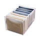 thumbnail image 5 of Fiudx Organizador de Ropa Lavable de 2 Piezas, Malla de Nailon, Diseño Multicompartimental, Caja de Almacenamiento Compacta, Ideal para Leggings, Camisetas, Bufandas y Guardarropa. Medidas: 36 X 17 X, 5 of 5