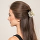 thumbnail image 4 of Pinza de plástico para el pelo, pelo acrílico, en forma de flor, carey, cuidado del cabello, 4 of 7