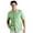 Green Clover, variant on Monterey Club Men's Radiant Texture Solid Camp Casual Golf Polo Shirt #1550