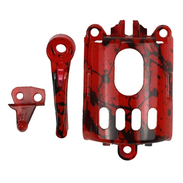 Carcasa de repuesto Yuyangstore para 8591/8148/8504 cubierta protectora desmontable motor de cabello rojo