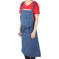 thumbnail image 3 of Delantal de cocina impermeable, delantal de cocina de costura fina, resistente al desgaste para pintores, chefs, camareros, panaderos LYUMO Delantal de cocina impermeable, 3 of 6