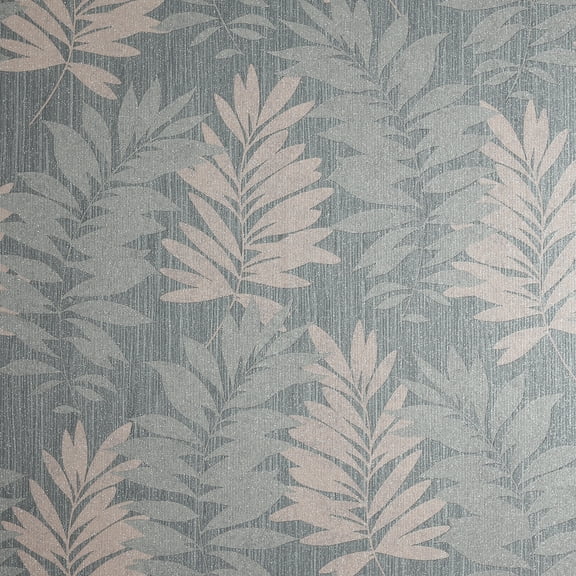 Arthouse Bernis Slate Palm Leaf Wallpaper
