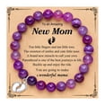 thumbnail image 2 of FENGGHAO Adjustable Bracelet for New Mom First Time Mothers Day Gift Women Fashion Jewelry Mommy to Be Present, 2 of 7