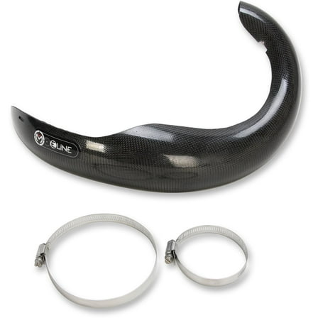Moose Racing Carbon Pipe Guard for FMF 2-Stroke Exhaust (1861-1179)