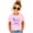 Pink Shirt, variant on 2nd Grade Shirt for Girls Cute Floral Pennant Flag Back to School Second Grade Graphic Tee Natural Shirt 2T