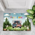 thumbnail image 4 of Happy Easter Mastiff American Flag Truck Bunny Ears Doormat Mastiffs Dog Lover Gifts Idea Indoor Outdoor Welcome Mat - 03001, 4 of 5