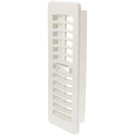 ULTNICE Central Louvered Ventilation Grille Exhaust Grille 28.2X13X5CM White