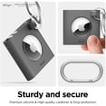 thumbnail image 4 of Shuffle Case Compatible with Apple AirTags Case [Dark Gray] - Designed for Air Tag, Drop Protection, Classic Retro MP3 Player Design(Track Dogs, Keys, Backpacks, Purses)Tracking Tag Not Included, 4 of 8