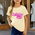thumbnail image 2 of Bobifish Toddler girls tshirts Stylish Girls Graphic tee tops Casual Tees tops Playful letter Printed tees Everyday Comfortable Shirts, 2 of 4