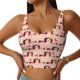 thumbnail image 1 of Fotbe Dachshund Couple Sujetador Deportivo Largo sin Aros para Mujer con Almohadillas y Soporte Medio, Transpirable y Absorbente, Camiseta Tipo Chaleco o Tank Top-XX-Large, 1 of 8