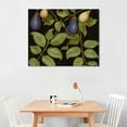 thumbnail image 2 of Orinice  Fruit for Kitchen Decor  Giclee Canvas Prints Wall Art By Flowers and Trees Oil Paintings Style Pictures for Bedroom Home Decorations Modern Stretched and Framed 20x16inch, 2 of 3