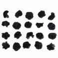 thumbnail image 4 of 20 Piezas de Flores Artificiales Seda Rosa Negra para Fiesta, Boda, Casa, Oficina, JardíN, DecoracióN DIY, 4 of 9