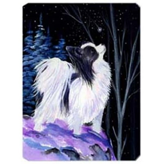 Starry Night Papillon Mouse Pad