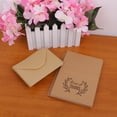 thumbnail image 6 of GUOOL 50 Set Thank You Cards Bulk - Thank You Notes, Kraft Paper Blank Note Cards With Envelopes For Business, Wedding, , Graduation, Baby Shower, 6 of 9